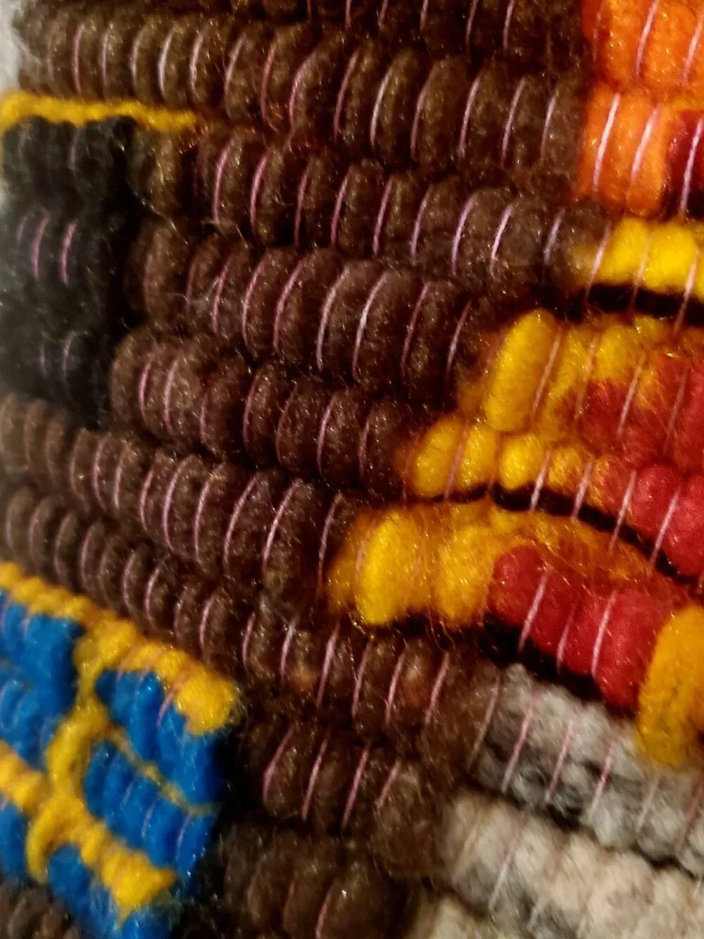Traditional Andes Festival Handmade Tapestry